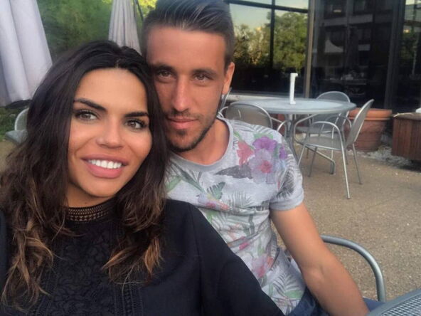 Damir Džumhur i Dejana Živković tokom veze