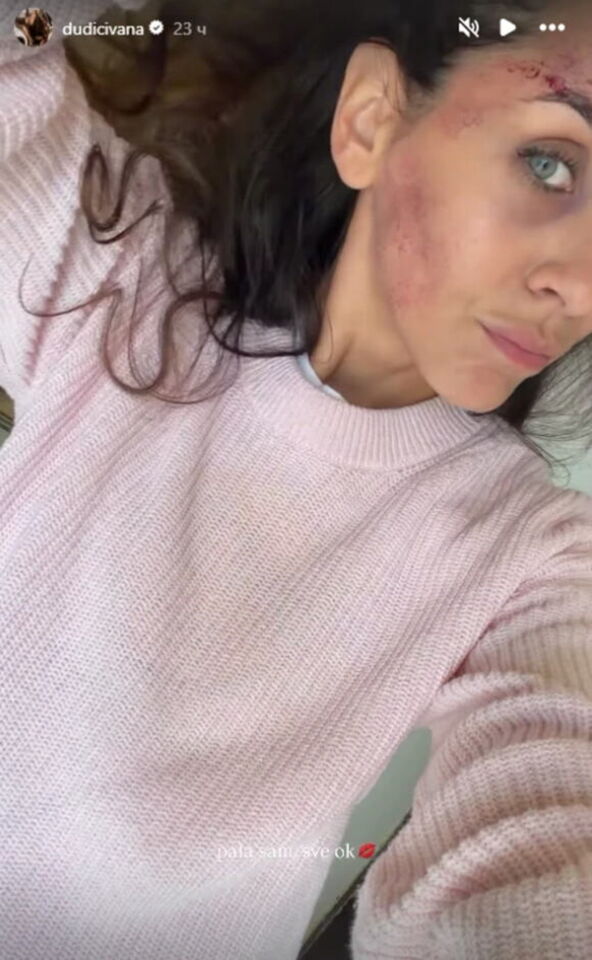 Ivana Dudić pala