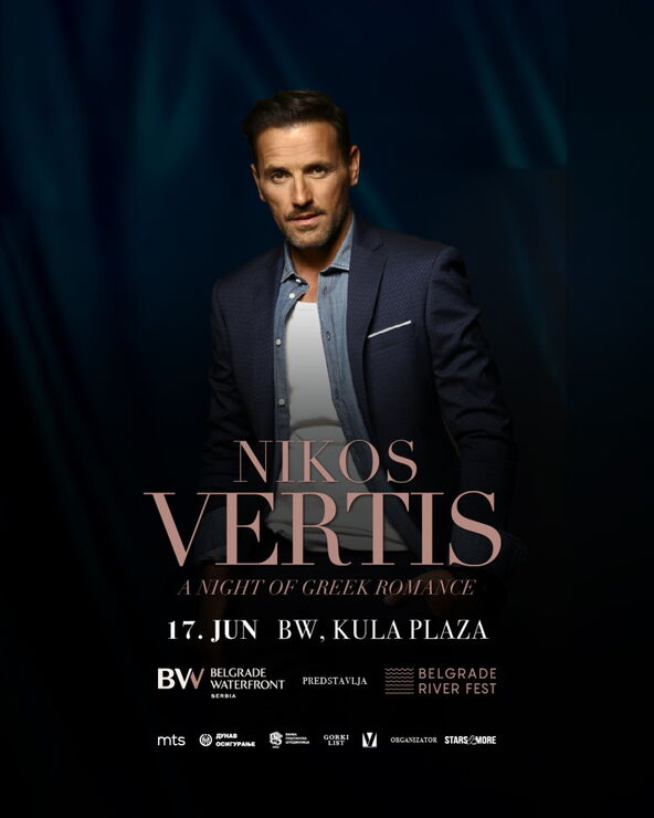 Nikos Vertis na Belgrade River festu