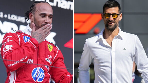 Luis Hamilton i Novak Đoković