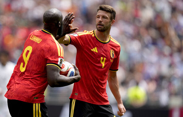 Romelu Lukaku slavi gol na Svetskom prvenstvu