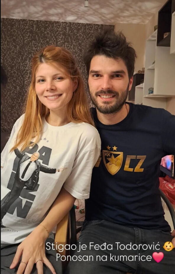 Vanja Nenadić i Marko Todorović, čestitka kuma