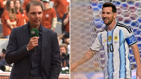 Rafael Nadal i Lionel Mesi