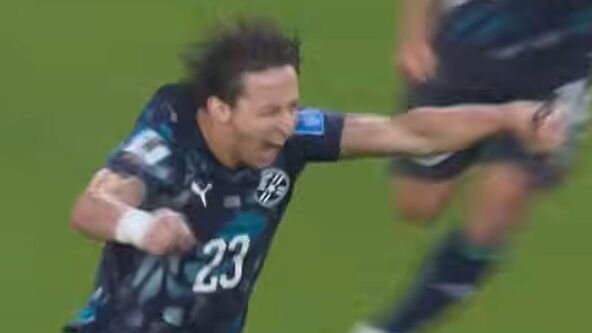 Paragvajac  Galarza slavi gol