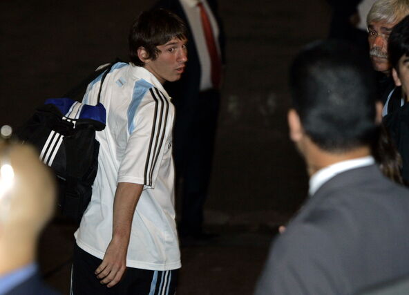 Lionel Mesi kao klinac u opremi Argentine