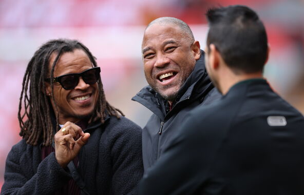 Džon Barns i Edgar Davids na Enfildu