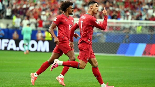 Kristijano Ronaldo slavi gol Portugala na Svetskom prvenstvu