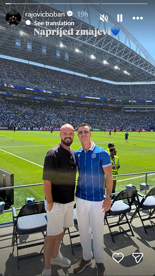 Boban Rajović navija za BIH u Sijetlu