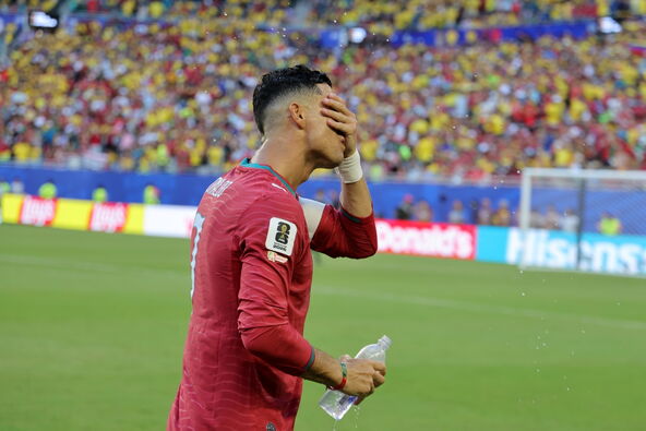 Kristijano Ronaldo na meču Portugala i Kolumbije