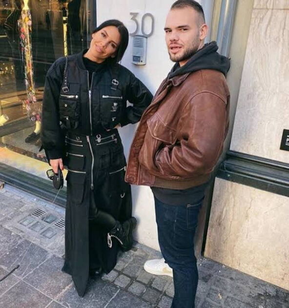Kaja Ostojić sa bratom