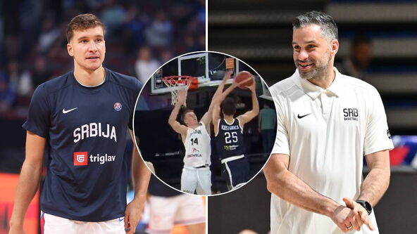 Bogdan Bogdanović i Dušan Alimpijević