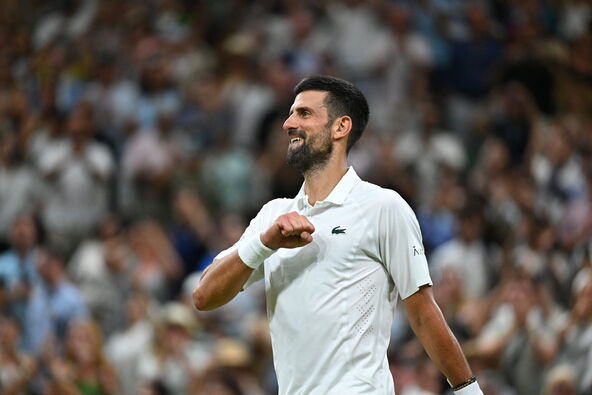 Novak Đoković na Vimbldonu
