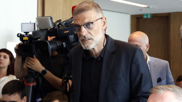 Slaven Bilić na konferenciji za novinare u Hrvatskoj