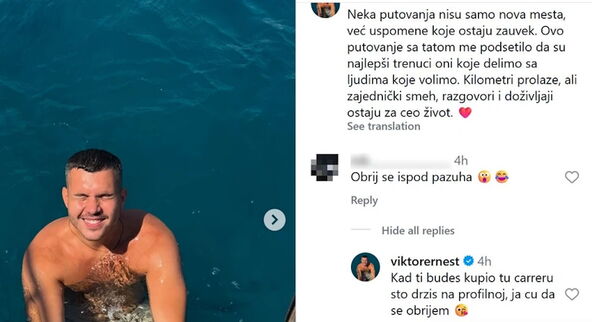 Viktor Živojinović komentar