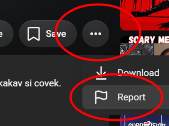 Prijava na Jutjubu