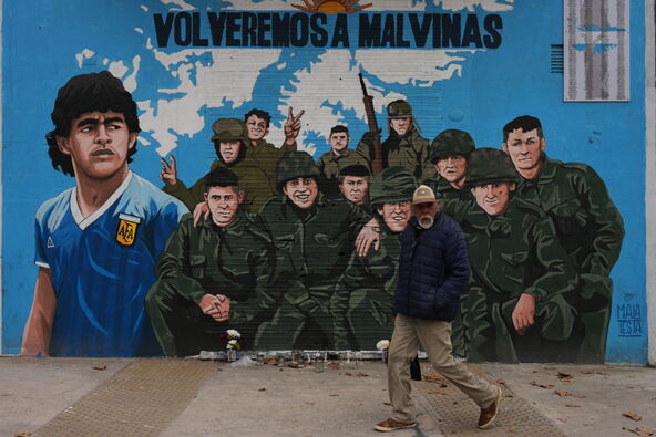 Dijego Maradona i argentinska vojska na Folklandima