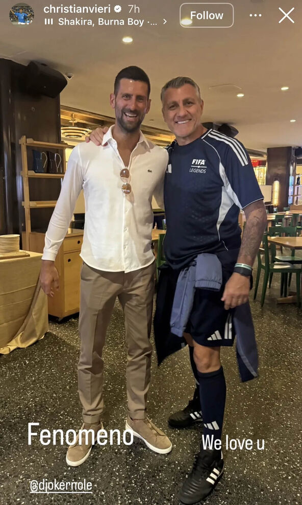 Novak Đoković i Kristijan Vijeri