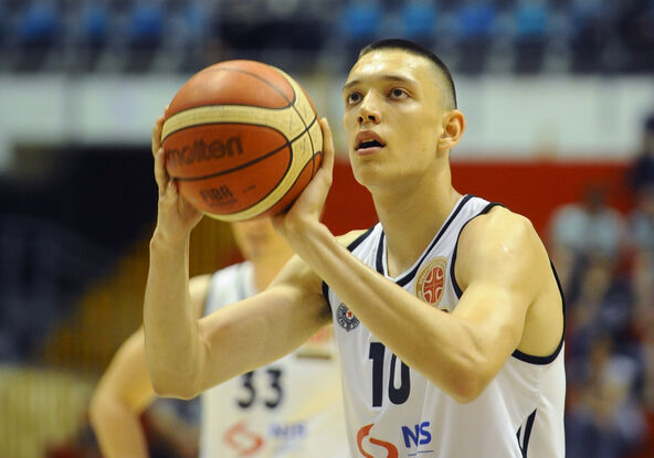 Nikola Tanasković u dresu Partizana