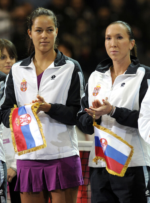 Ana Ivanović i Jelena Janković