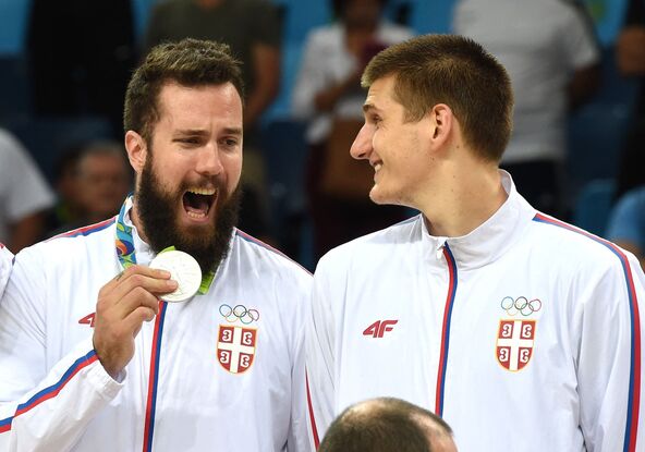 Nikola Jokić i Miroslav Raduljica na Olimpijskim igrama u Rio de Žaneiru