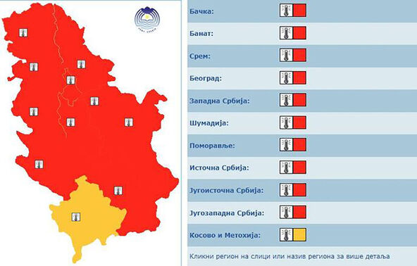 Crveni alarm za 4. avgust