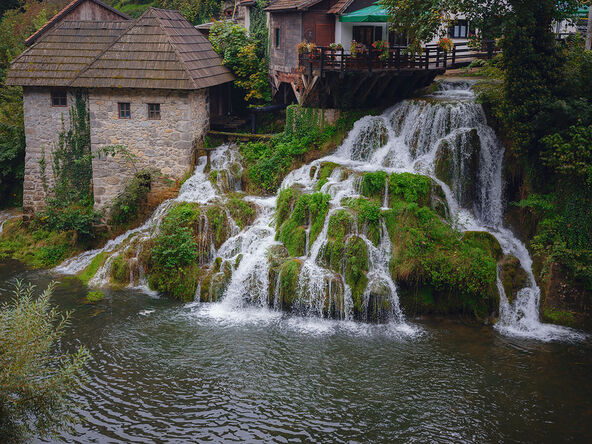 Vodopad Rastoke u Hrvatskoj