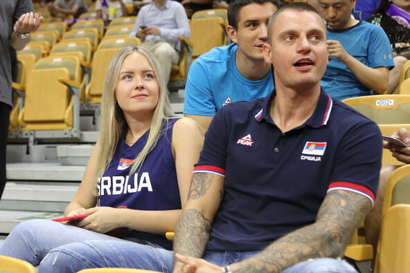 Natalija Jokić u društvu Nemanje Jokića