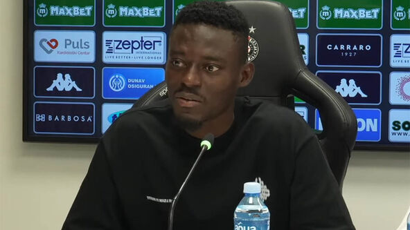 predstavljanje novog pojačanja FK Partizan