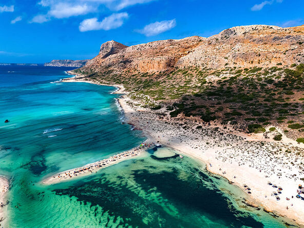 Balos, Krit
