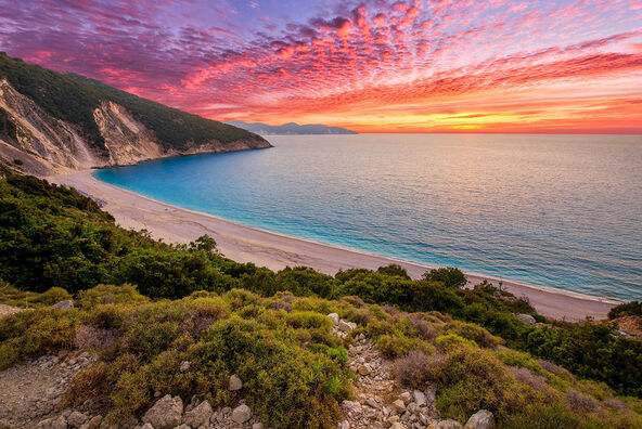 Myrtos, Kefalonija