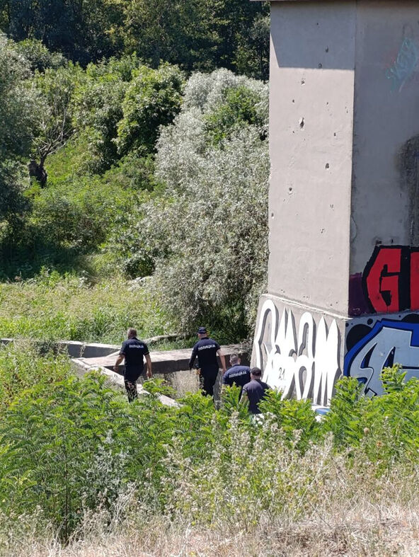 Mesto tragedije u Borči