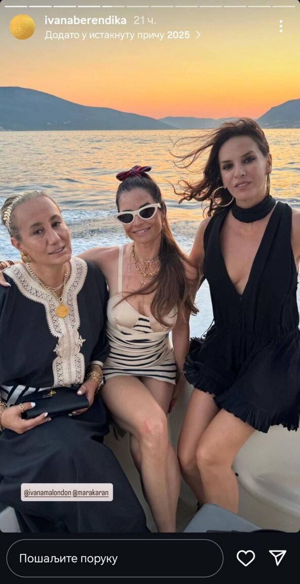 Ivana Berendika, Marija Karan u Crnoj Gori