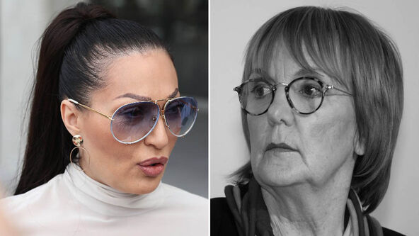 Ceca Ražnatović i Vedrana Rudan