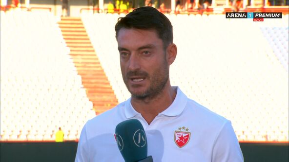 Albert Rijera na utakmici Crvena zvezda - Viktorija Plzenj.