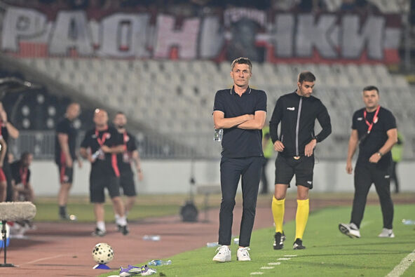 Saša Ilić vodi Partizan protiv Radničkog 1923