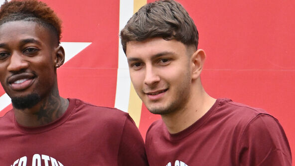 Kristijan Balov na promociji u Zvezdi