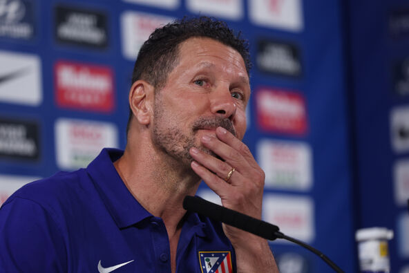Dijego Simeone na konferenciji za novinare