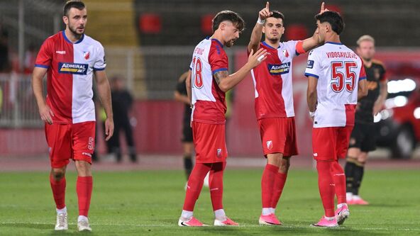 Dejan Zukić slavi gol u Vojvodini