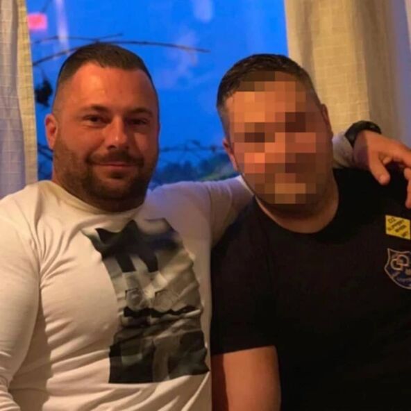 Admir Arnautović Šmrk sa prijateljima