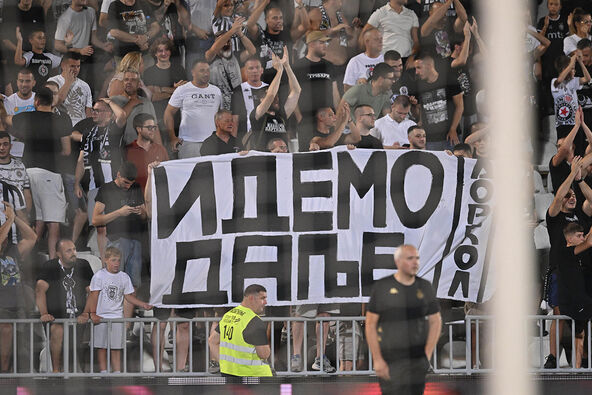 fudbaleri Partizana na utakmici kvalifikacija za UEFA Lige (1).jpg