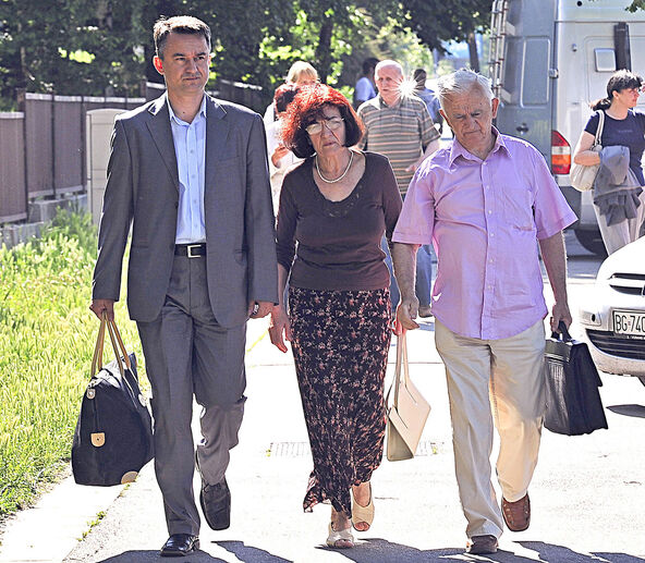 Darko Mladić sa majkom Bosiljkom