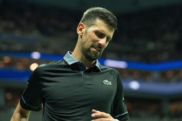 Novak Đoković se muči na terenu na US Openu