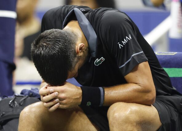Novak Đoković se muči na US Openu