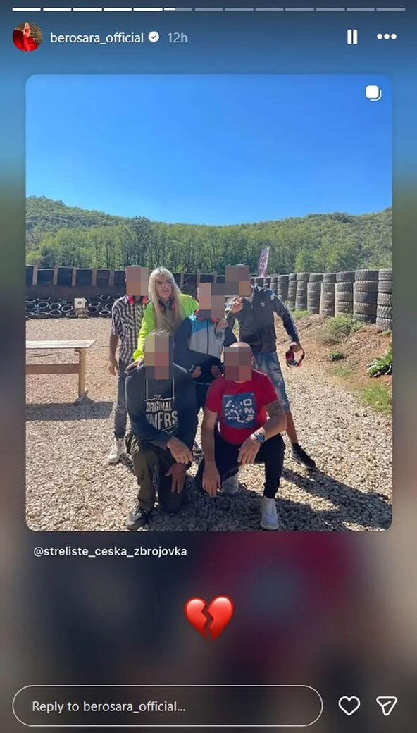 Sara Bero podelila je fotografiju sa žrtvama