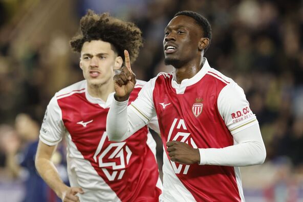 Folarin Balogun slavi gol za Monako