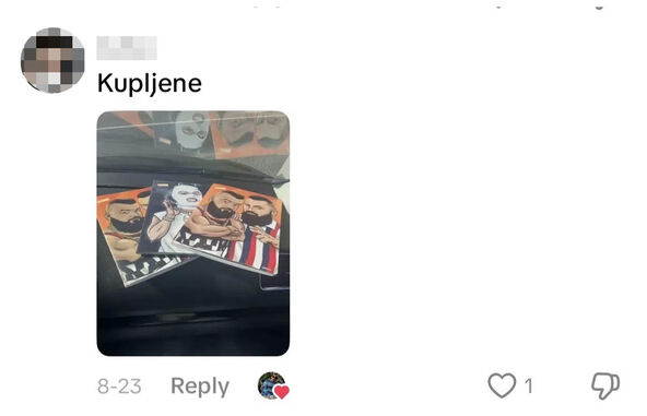 Sveska sa likovima Džale, Bube Korelija i Devita