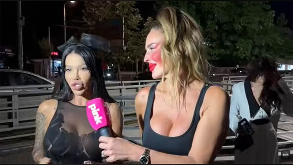 Milena koja imitira Vanju