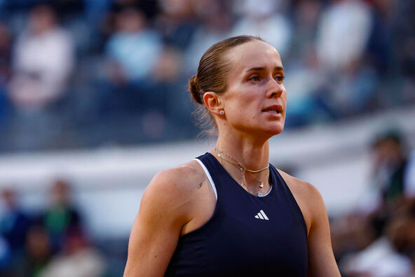 Ukrajinka Elina Svitolina na meču