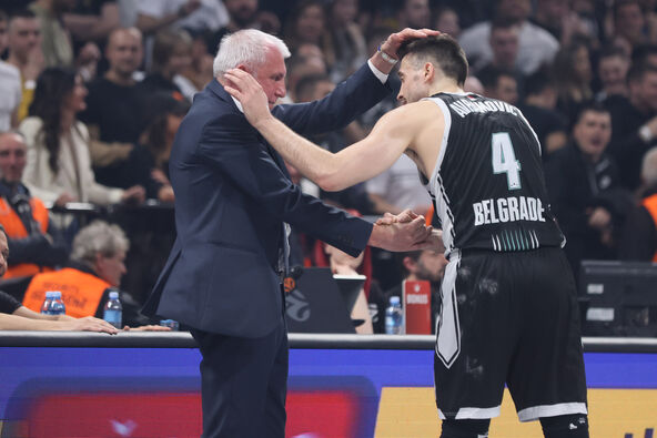 Aleksa Avramović i Željko Obradović