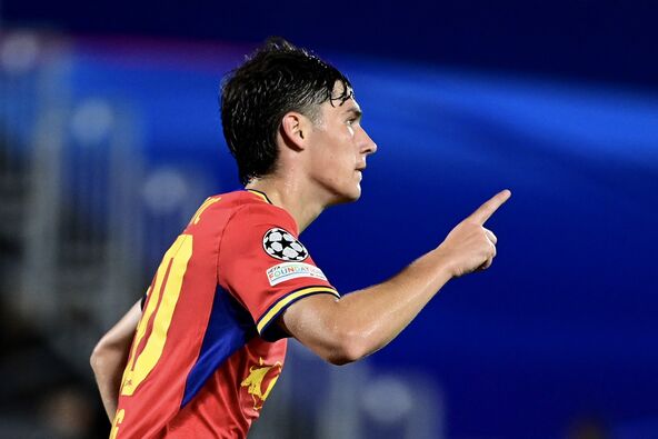 Andrija Maksimović slavi gol za RB Lajpcig u Ligi šampiona